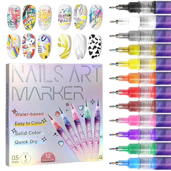 Create Stunning Nails with CandyNails Multicolor Pens