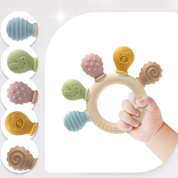Beißring für Babys zum Knabbern – MeinWunderbaresBaby