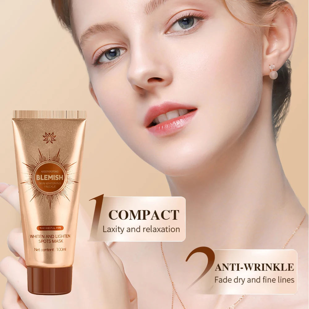 Masque blanchissant et anti-taches pour le visage et le corps